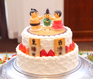 新潟県燕三条市　結婚式場　ウェディングケーキ　ウェディングアイテム　演出