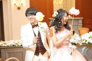 新潟県燕三条結婚式場　演出