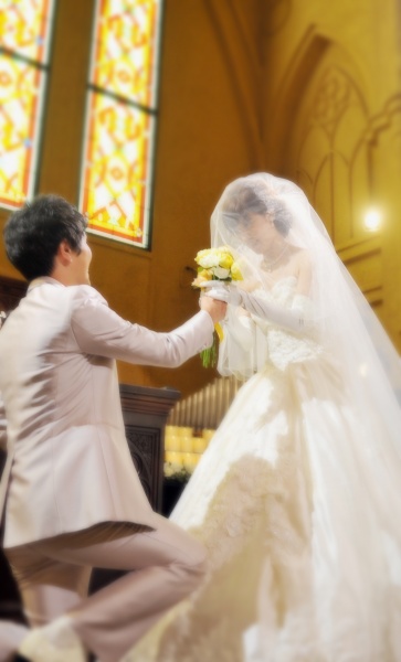 新潟県燕三条市　結婚式場　ウェディング　ダーズンローズ　花束　バラ　