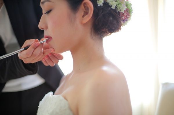 新潟県燕三条市　結婚式場　結婚式打合せ　美容師　ウェディングドレス