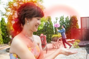 新潟県燕三条市の結婚式場　前撮影　フォトウェディング　カラードレス