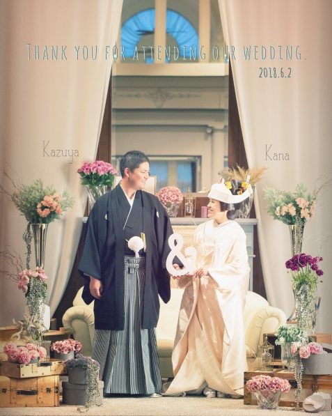 新潟県三条市　長岡市　燕市　結婚式場　前撮り　写真　着物　打掛　ドレス