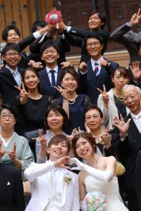 新潟県三条市　燕市　長岡市　結婚式場　バルーン演出　ドロップ＆フライ　ゲスト参加型
