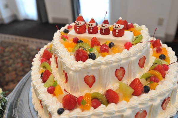 新潟県三条市　新潟市　長岡市　結婚式場　ケーキカット　演出　ケーキ入刀