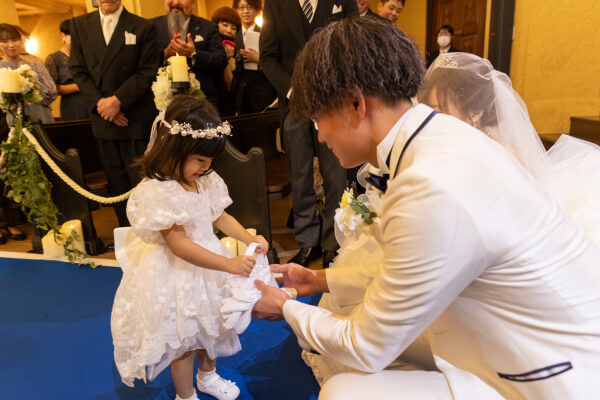 新潟県三条市　長岡市　見附市　結婚式場　子供演出　おススメ　感動　
