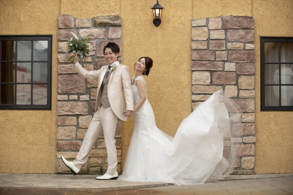 新潟県三条市　長岡市　新潟市　結婚式場　グラツィエ　前撮り　写真　マーメイドドレス