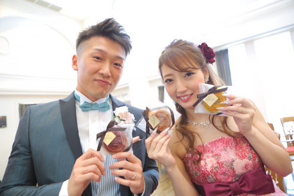 新潟県三条市　結婚式場　長岡市　新潟市　見送りプレゼント　プチギフト　卒花嫁さま　