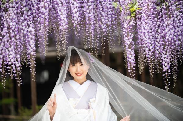 新潟県三条市　新潟市　長岡市　結婚式場　前撮り　ウェディングフォト　出張　白打掛