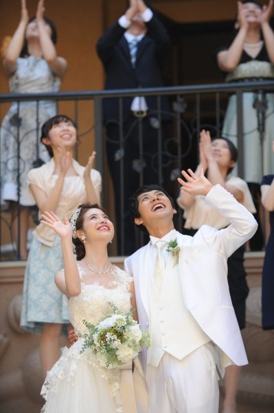 新潟県三条市　新潟市　長岡市　結婚式場　卒花嫁　演出　バルーンリリース