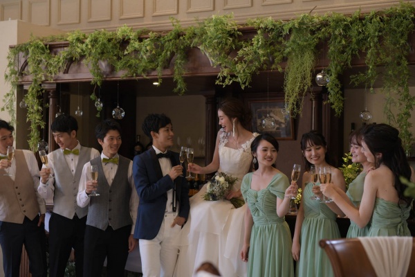 【結婚式の始まりを告げる乾杯酒】取り揃えているシャンパンのラインナップをご紹介♩