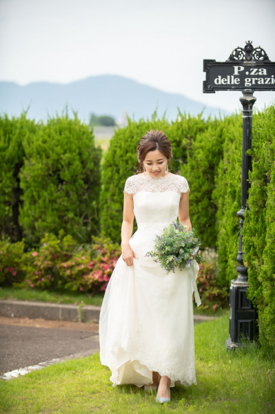 新潟県三条市　新潟市　長岡市　結婚式場　肩こり　首こり　美花嫁　ドレス