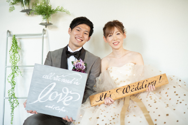 新潟県三条市　新潟市　長岡市　結婚式場　花嫁さま　　結婚式　テーブル装花　フラワーコーディネート