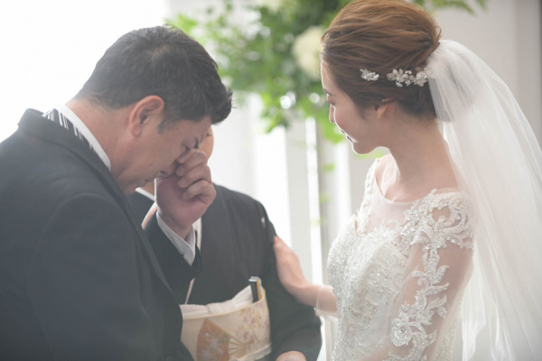 新潟県三条市　新潟市　長岡市　結婚式場　ブライダル　お父さま　ブートニア