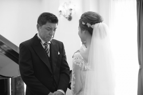 新潟県三条市　新潟市　長岡市　結婚式場　ブライダル　お父さま　ブートニア