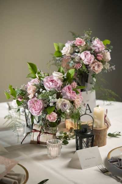新潟県三条市　新潟市　長岡市　結婚式場　テーブル装花　卓上花　