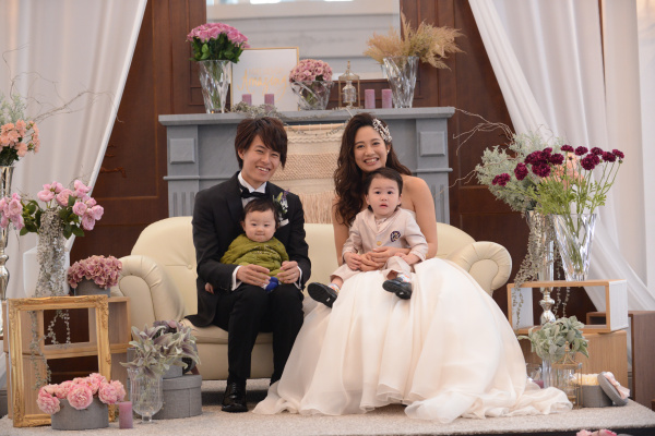 新潟県三条市　新潟市　長岡市　結婚式場　パパママキッズ婚　ファミリー婚　家族婚　演出　お子様