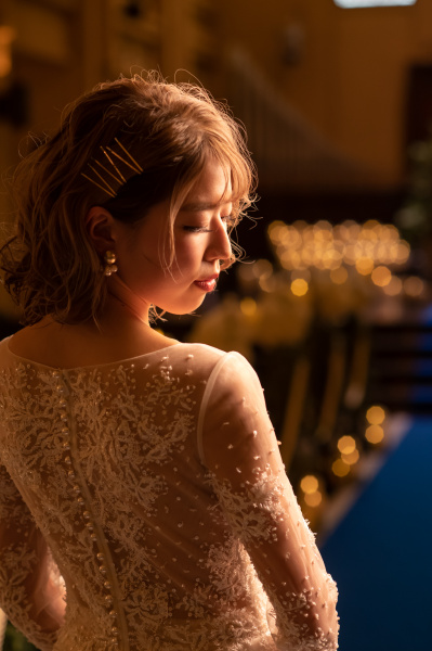 新潟県三条市　長岡市　新潟市　結婚式場　前撮影　イルミネーション　ナイト撮影