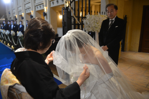 新潟県三条市　長岡市　新潟市　結婚式場　披露宴　レポート　パーティレポート　ウェディングドレス　卒花嫁　コロナ禍　諦めない　プレ花嫁　チャペル内人前式