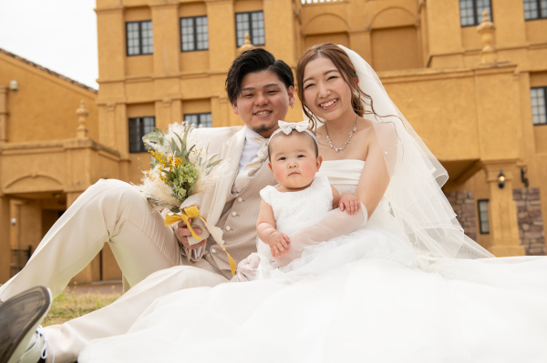 【パーティーレポート◆幸せいっぱいのパパママ婚】天使が舞い降りた笑顔いっぱいの家族婚レポート❤