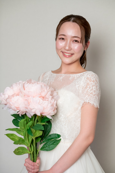 新潟県三条市　長岡市　新潟市　結婚式場 ピアザデッレグラツィエ 　インスタライブ　前髪アレンジ