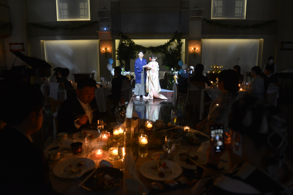 新潟県三条市　長岡市　新潟市　結婚式場　披露宴　レポート　パーティレポート　ウェディングドレス　和装