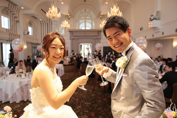 新潟県三条市　長岡市　新潟市　結婚式場 ピアザデッレグラツィエ　感謝　DIY　かわいい