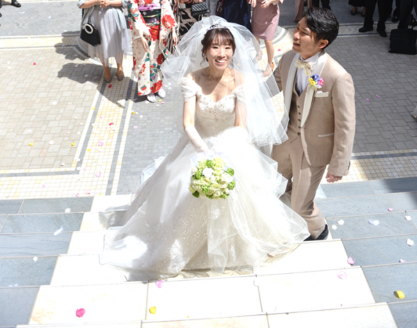 新潟県三条市　長岡市　新潟市　結婚式場　披露宴　レポート　パーティレポート　ウェディングドレス　