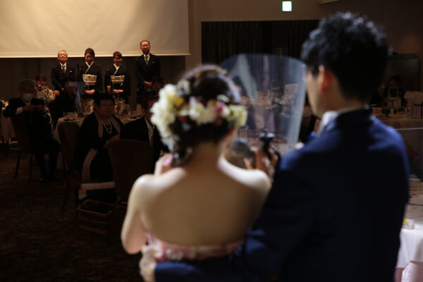 新潟県三条市　長岡市　新潟市　結婚式場　披露宴　レポート　パーティレポート　趣味　感謝　サプライズ　