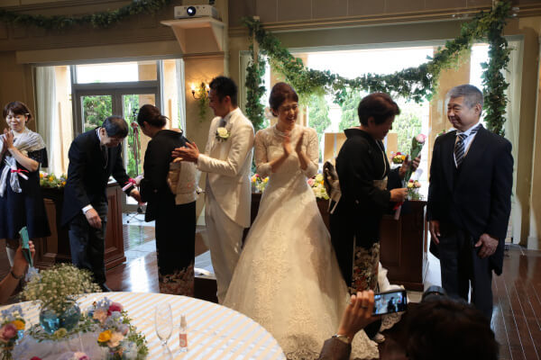 新潟県三条市　長岡市　新潟市　結婚式場　前撮り　ウェディングドレス　パーティー　サプライズ