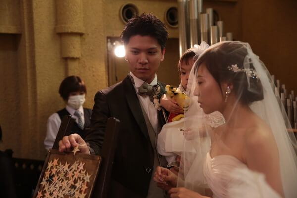 新潟県三条市　長岡市　新潟市　結婚式場 ピアザデッレグラツィエ　おしゃれ　感謝　パパママ