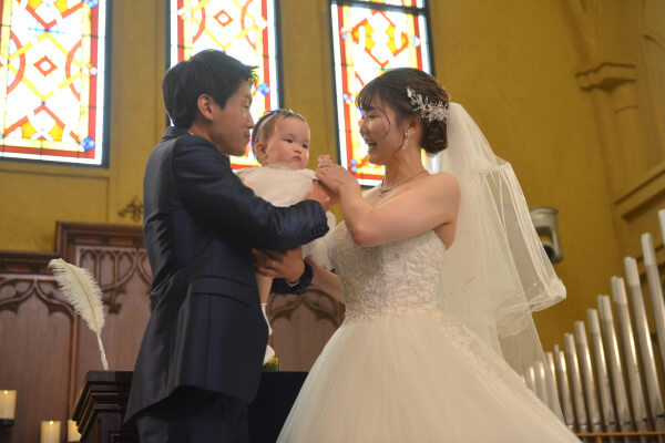 新潟県三条市　長岡市　新潟市　結婚式場　パーティレポート　パパママキッズ婚