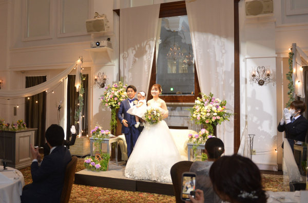 新潟県三条市　長岡市　新潟市　結婚式場　パーティレポート　パパママキッズ婚