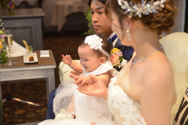 新潟県三条市　長岡市　新潟市　結婚式場　パーティレポート　パパママキッズ婚