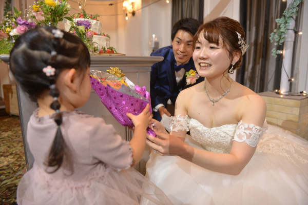 新潟県三条市　長岡市　新潟市　結婚式場　パーティレポート　パパママキッズ婚