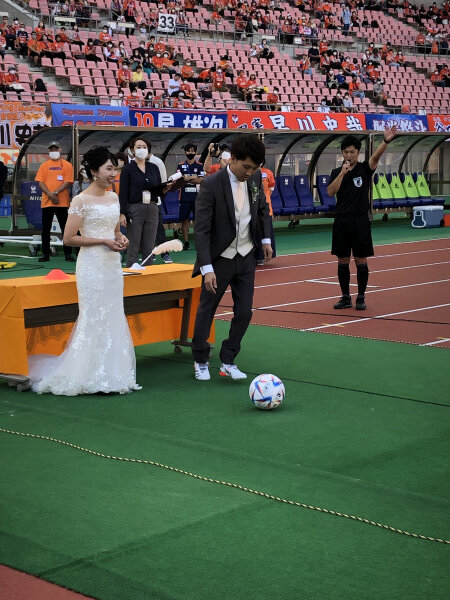 アルビウェディング　アークベル　新潟県三条市　新潟市　長岡市　結婚式場　アルビレックス新潟　ビッグスワン　選手　