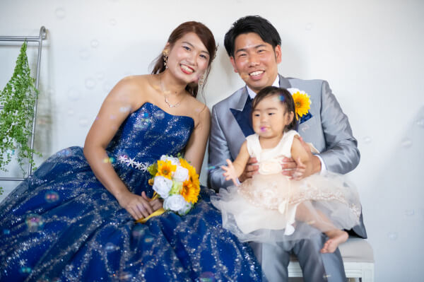 新潟県三条市　長岡市　新潟市　結婚式場　ウェディングドレス　パーティレポート　カラードレス　和装　前撮り