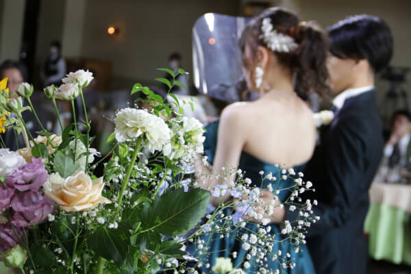 新潟県三条市　長岡市　新潟市　結婚式場　ウェディングドレス　パーティレポート　カラードレス　前撮り