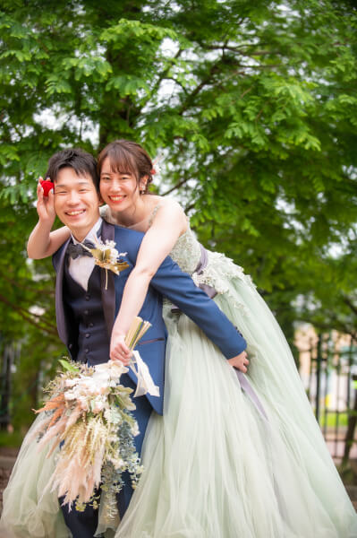 新潟県三条市　長岡市　新潟市　結婚式場　ウェディングドレス　パーティレポート　カラードレス　前撮り