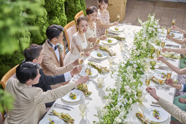 【納涼会の予約受付中！】結婚式場で宴会もできる♪豪華料理をお手頃価格で！