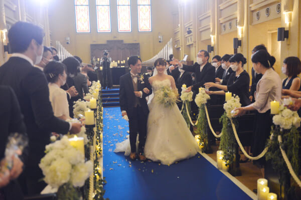 新潟県三条市　長岡市　新潟市　結婚式場　ウェディングドレス　カラードレス　パーティーレポート　 手作り