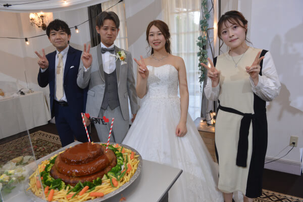 新潟県三条市　長岡市　新潟市　結婚式場　ウェディングドレス　カラードレス　パーティーレポート　前撮影