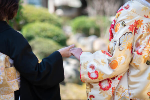 新潟県三条市　長岡市　見附市　結婚式　和装　お餅　紅白　縁起