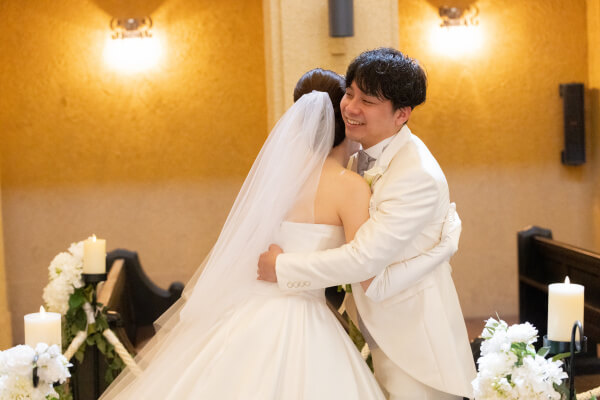 新潟県三条市　長岡市　見附市　新潟市　結婚式　ファーストミート　感動　ポイント　ウェディングドレス