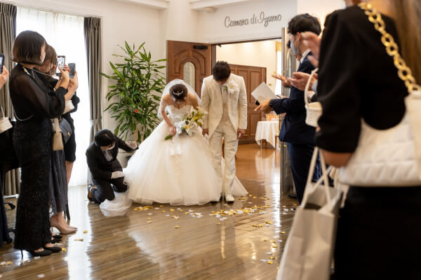新潟県三条市　長岡市　新潟市　結婚式場　前撮り　フォト撮影　前撮影　ウェディングドレス　チャペル　カラードレス　和装