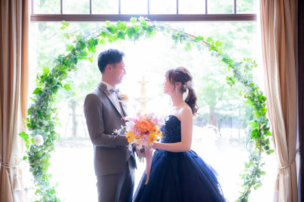 新潟県三条市　長岡市　新潟市　結婚式場　前撮り　フォト撮影　前撮影　ロケーション撮影　ウェディングドレス　チャペル　カラードレス