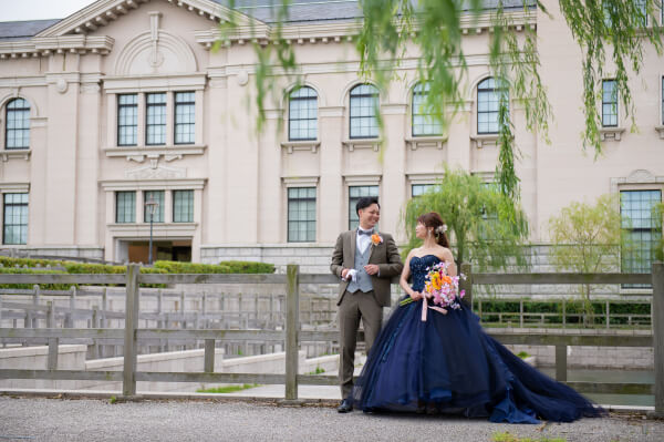 新潟県三条市　長岡市　新潟市　結婚式場　前撮り　フォト撮影　前撮影　ロケーション撮影　ウェディングドレス　チャペル　カラードレス