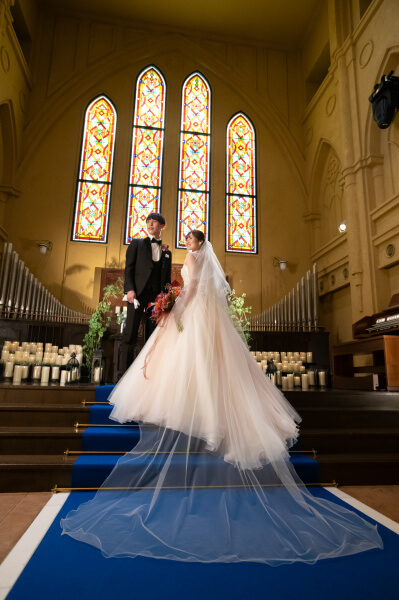 新潟県三条市　長岡市　新潟市　結婚式場　前撮り　フォト撮影　前撮影　ウェディングパーティー　カラードレス　和装