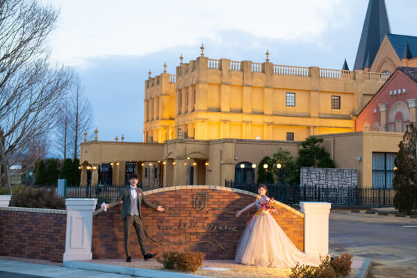 新潟県三条市　長岡市　新潟市　結婚式場　前撮り　フォト撮影　前撮影　ウェディングパーティー　カラードレス　和装