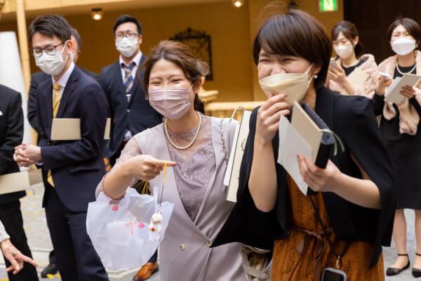 新潟県三条市　長岡市　新潟市　結婚式場　前撮り　フォト撮影　前撮影　ウェディングパーティー　カラードレス　和装