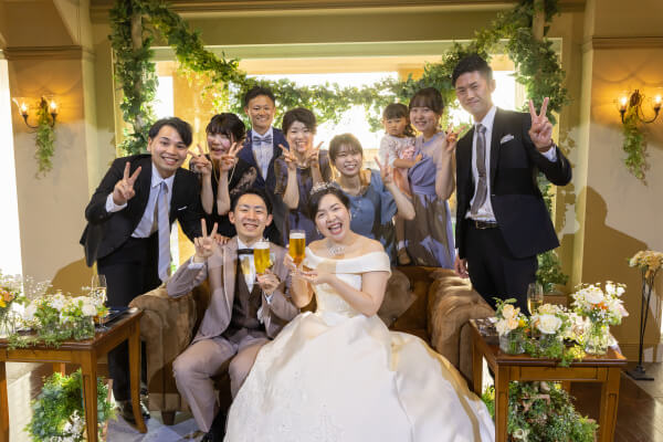 新潟県三条市　長岡市　新潟市　結婚式場　前撮り　フォト撮影　前撮影　ウェディングパーティー　カラードレス　和装